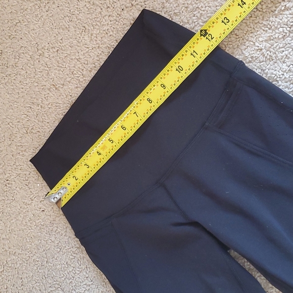 Sold Lululemon zoned high waist tight tiny ispolka dot mesh lace full length … - Picture 4 of 11